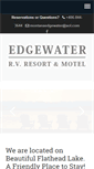 Mobile Screenshot of edgewaterrv.com